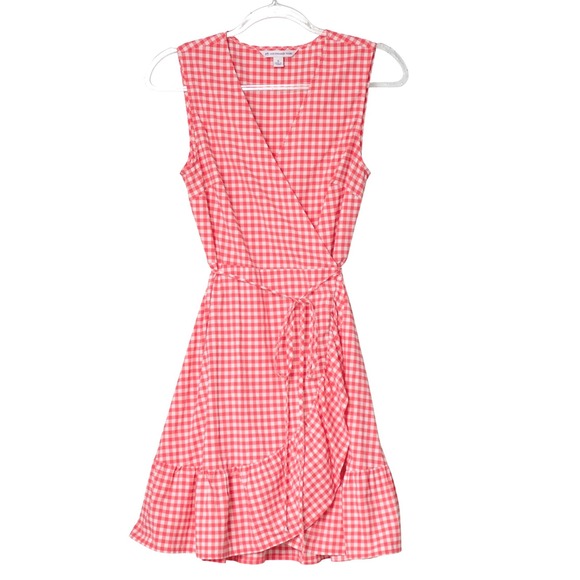 Southern Tide Dresses & Skirts - Southern Tide Pink Spring Ruffle Wrap Dress Picnic CottageCore Preppy Sundress